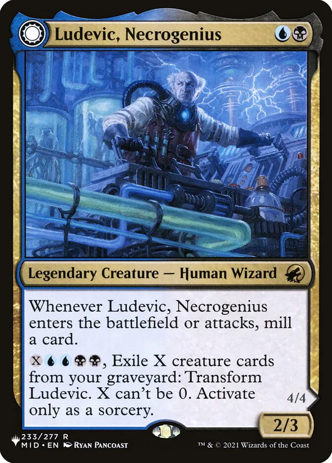 Ludevic, Necrogenius // Olag, Ludevic's Hubris image 5