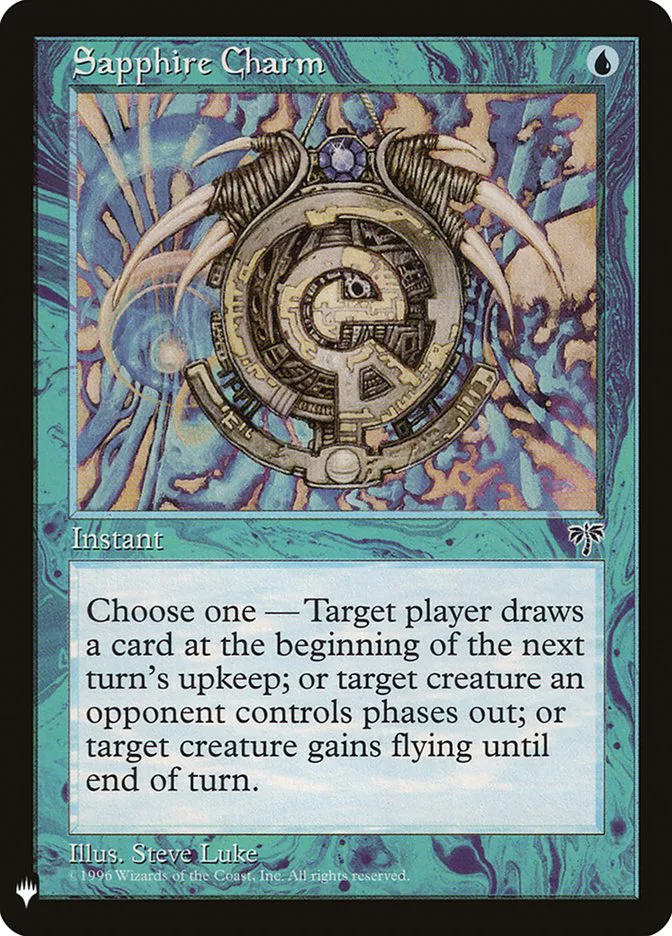 Sapphire Charm image 2