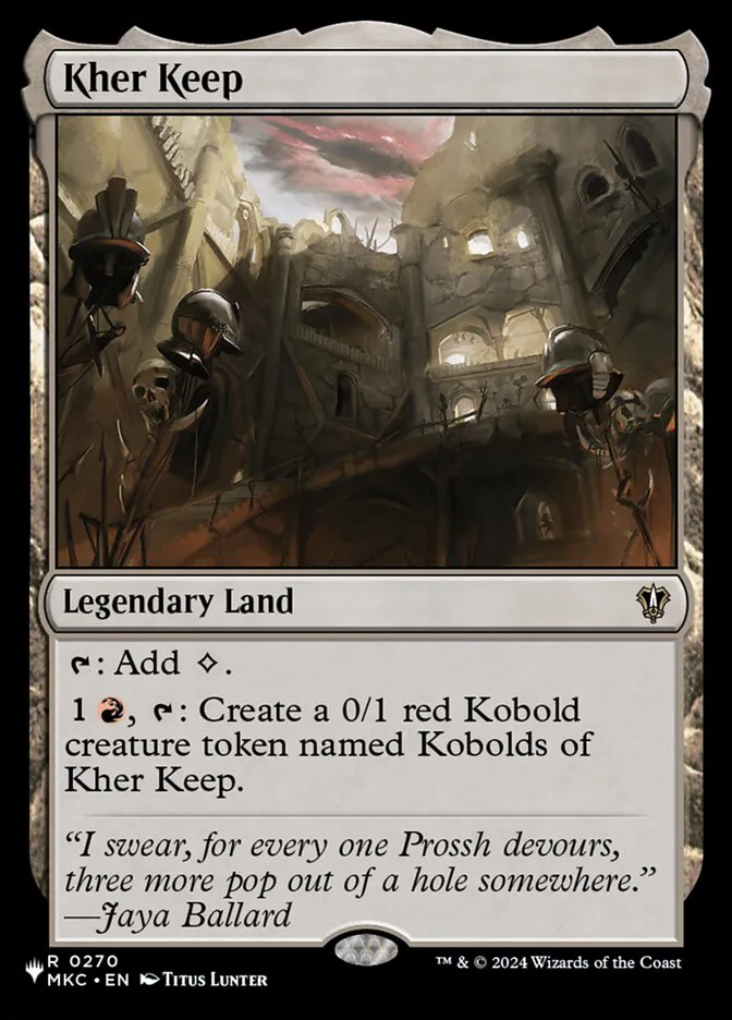 Kher Keep â€” The List