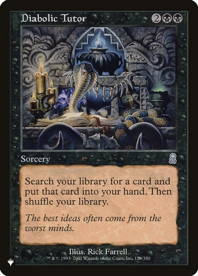 Diabolic Tutor image 19