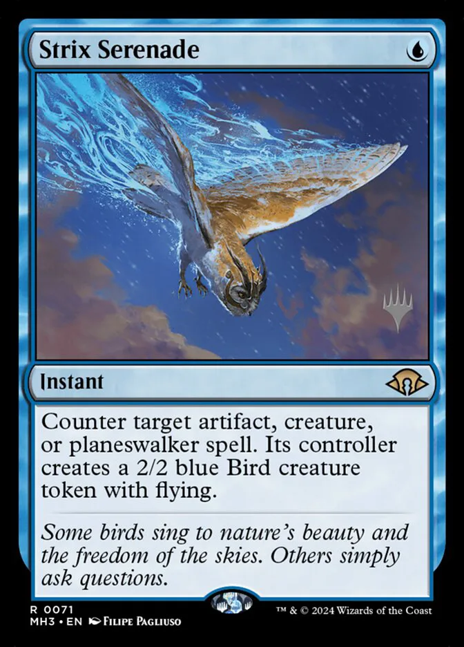Strix Serenade â€” Modern Horizons 3 Promos