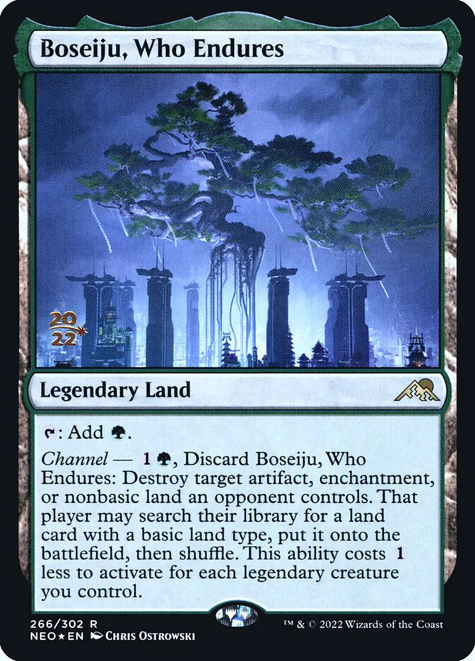 Boseiju, Who Endures