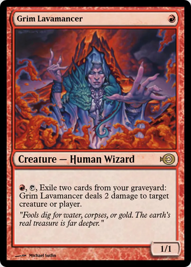 Grim Lavamancer image 11