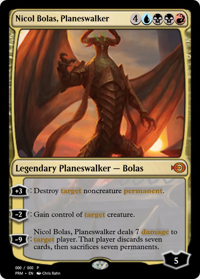 Nicol Bolas, Planeswalker image 7
