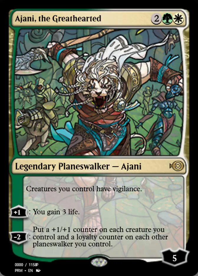 Ajani, the Greathearted image 6