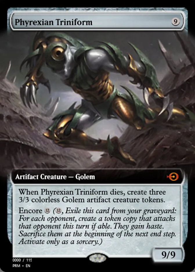 Phyrexian Triniform image 5