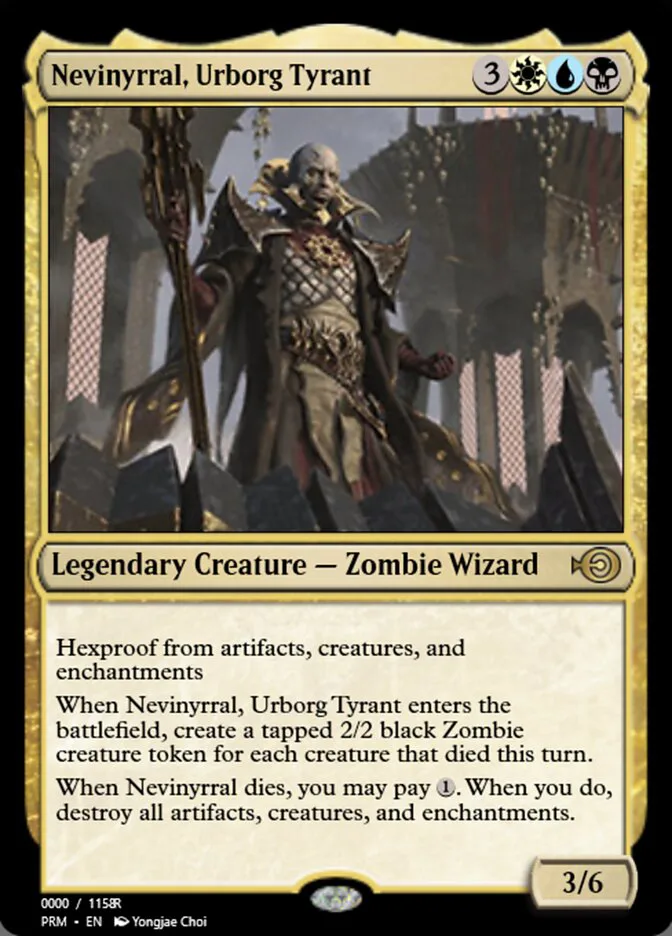 Nevinyrral, Urborg Tyrant