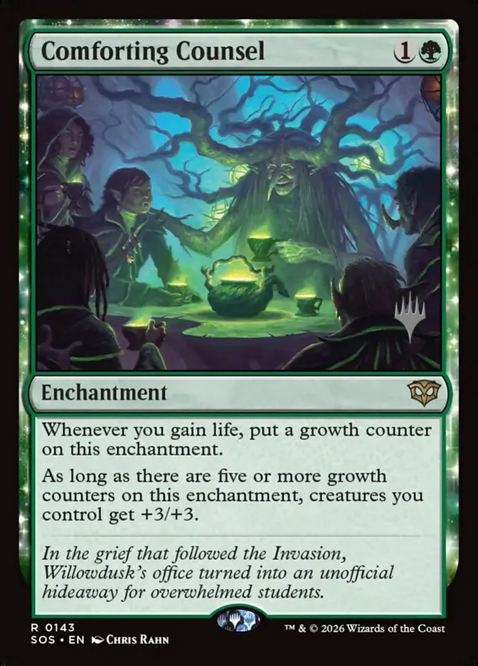 Comforting Counsel â€” Secrets of Strixhaven Promos