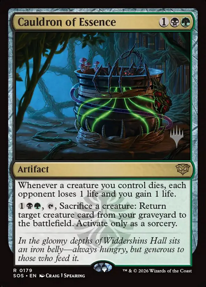 Cauldron of Essence â€” Secrets of Strixhaven Promos