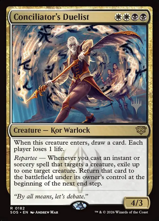 Conciliator's Duelist â€” Secrets of Strixhaven Promos