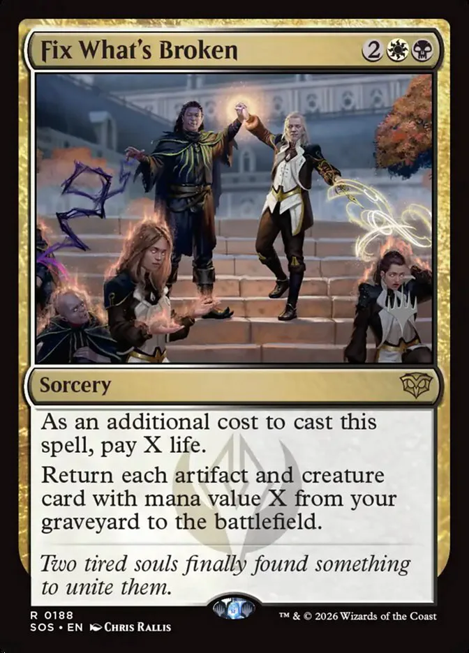 Fix What's Broken â€” Secrets of Strixhaven Promos