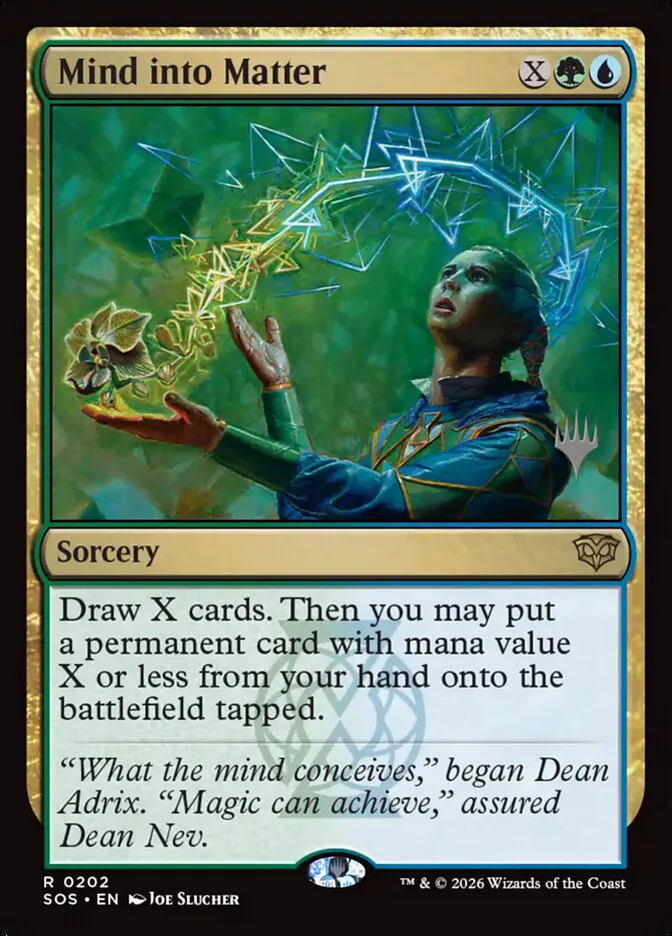 Mind into Matter â€” Secrets of Strixhaven Promos