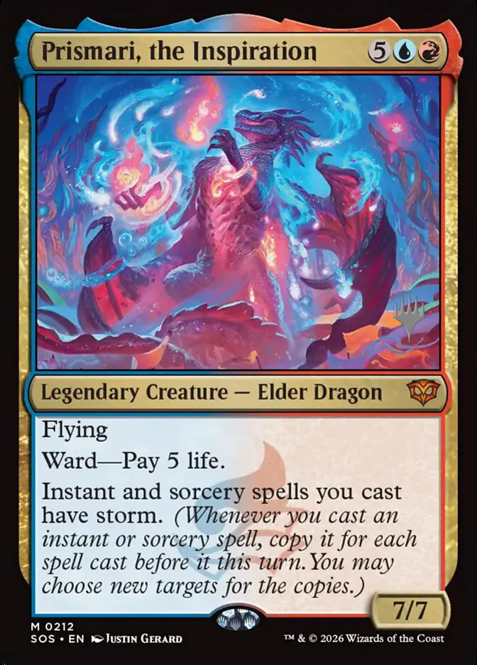 Prismari, the Inspiration â€” Secrets of Strixhaven Promos