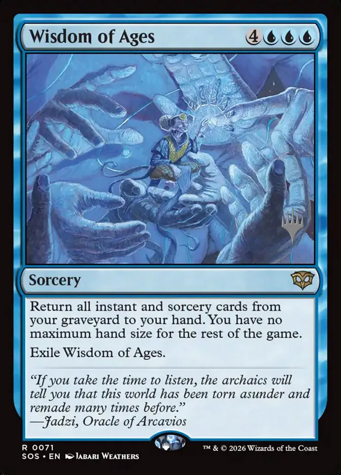 Wisdom of Ages â€” Secrets of Strixhaven Promos