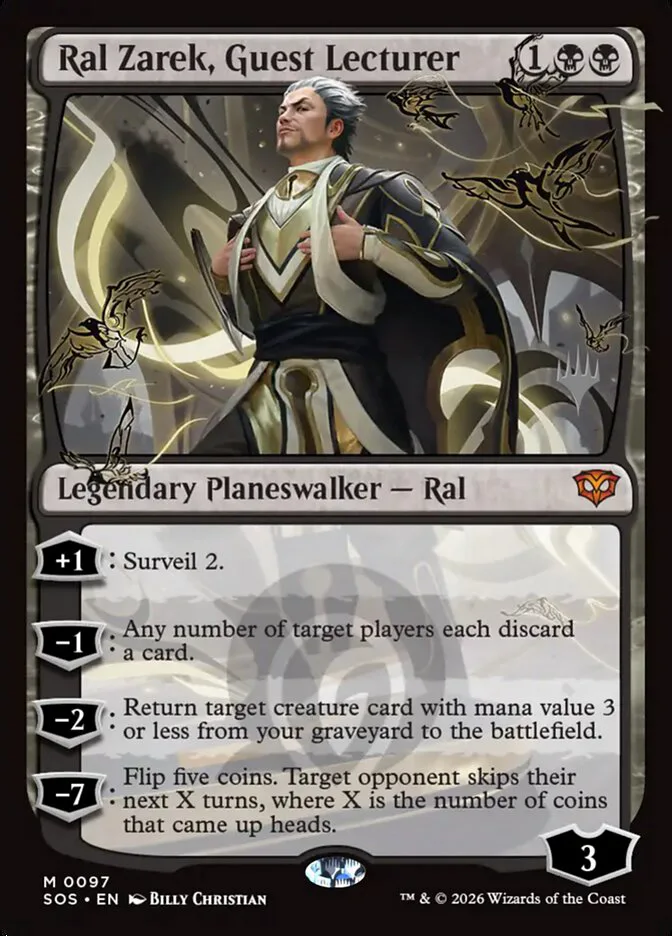 Ral Zarek, Guest Lecturer