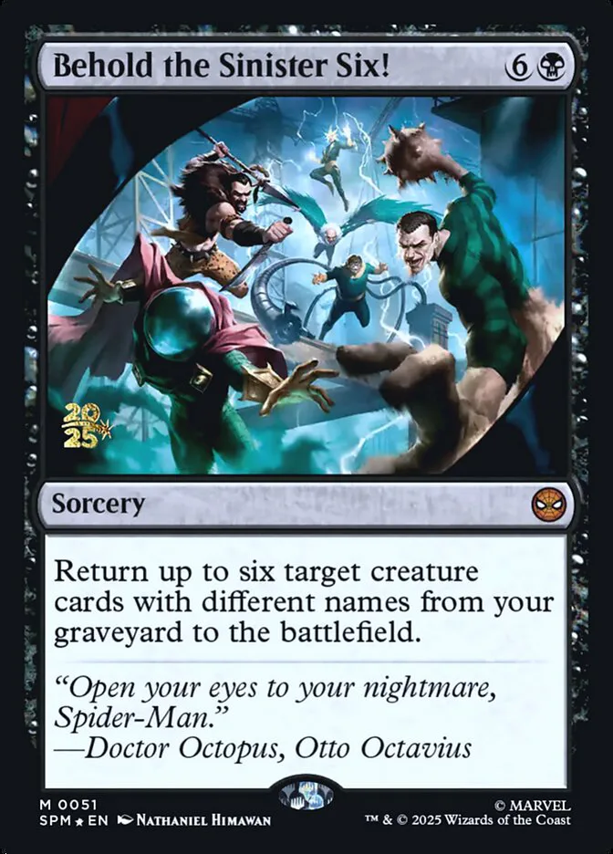 Behold the Sinister Six! image 2