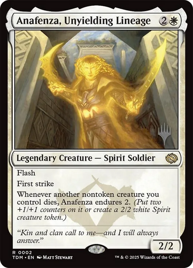 Anafenza, Unyielding Lineage