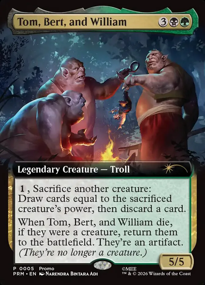 Tom, Bert, and William â€” URL/Convention Promos