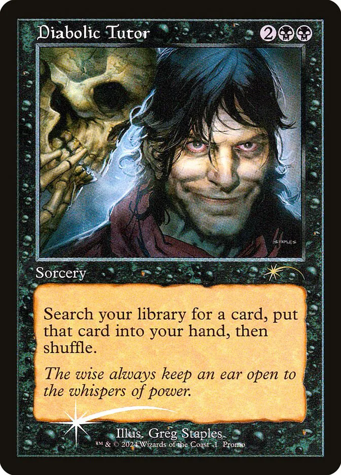 Diabolic Tutor image 1