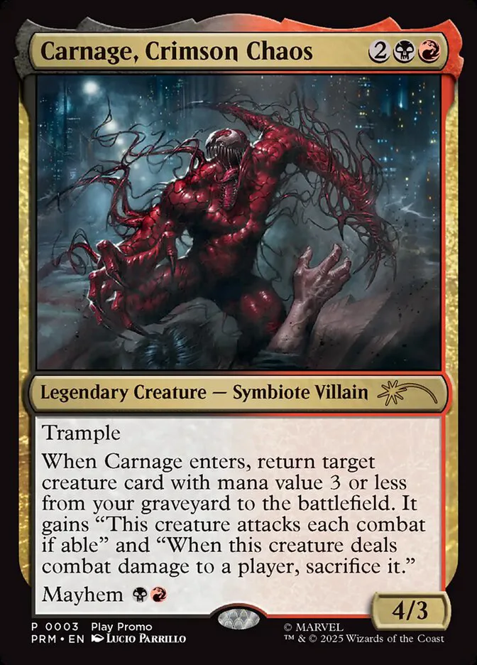 Carnage, Crimson Chaos image 1