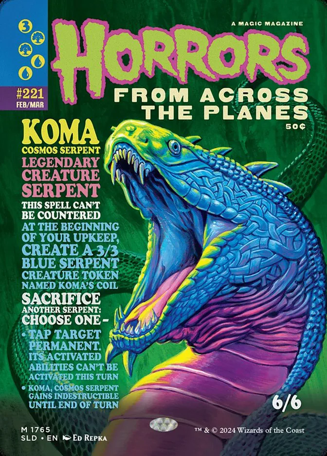Koma, Cosmos Serpent image 7