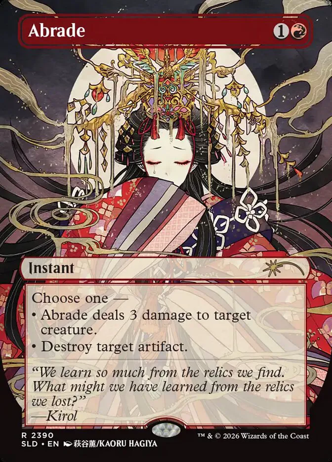 Abrade â€” Secret Lair Drop