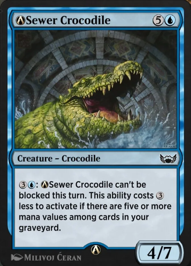 A-Sewer Crocodile image 1