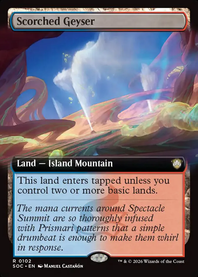 Scorched Geyser â€” Secrets of Strixhaven Commander