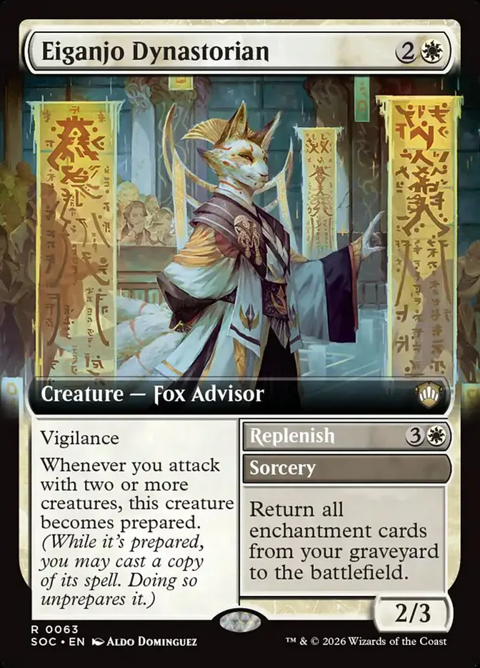 Eiganjo Dynastorian // Replenish