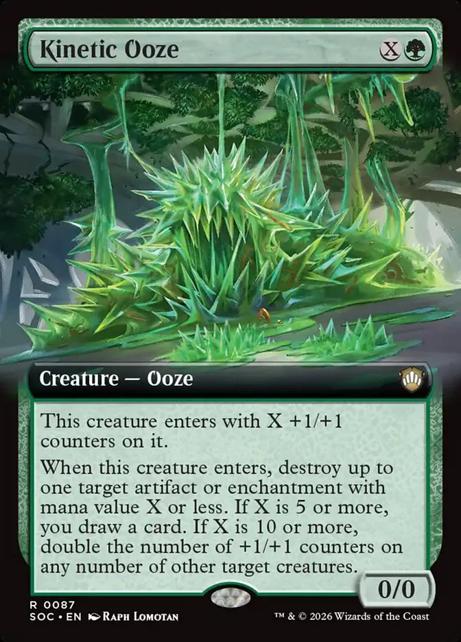 Kinetic Ooze â€” Secrets of Strixhaven Commander