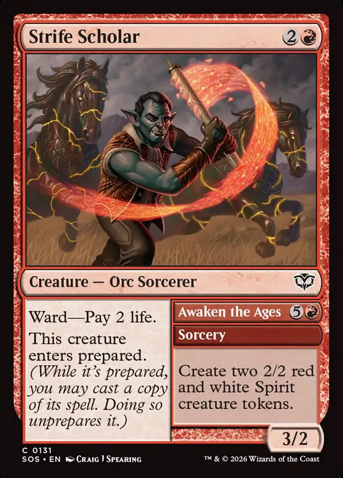 Strife Scholar // Awaken the Ages