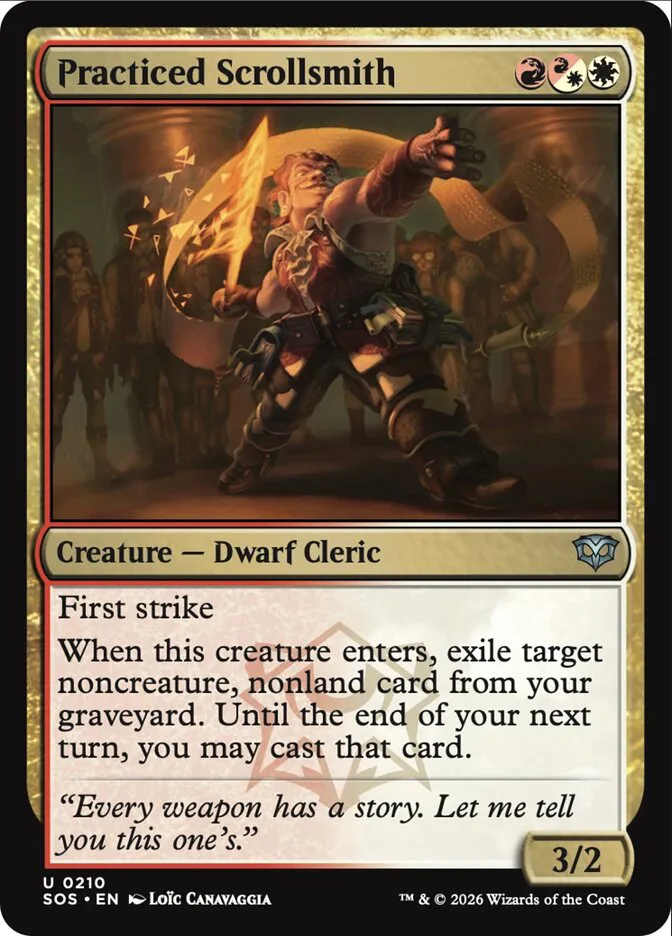 Practiced Scrollsmith