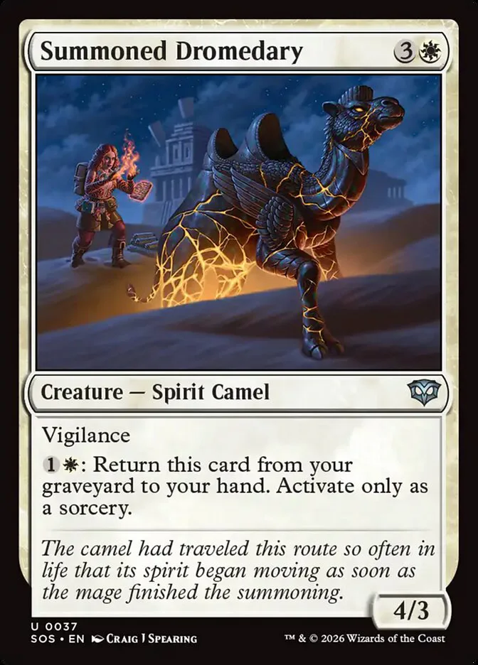 Summoned Dromedary