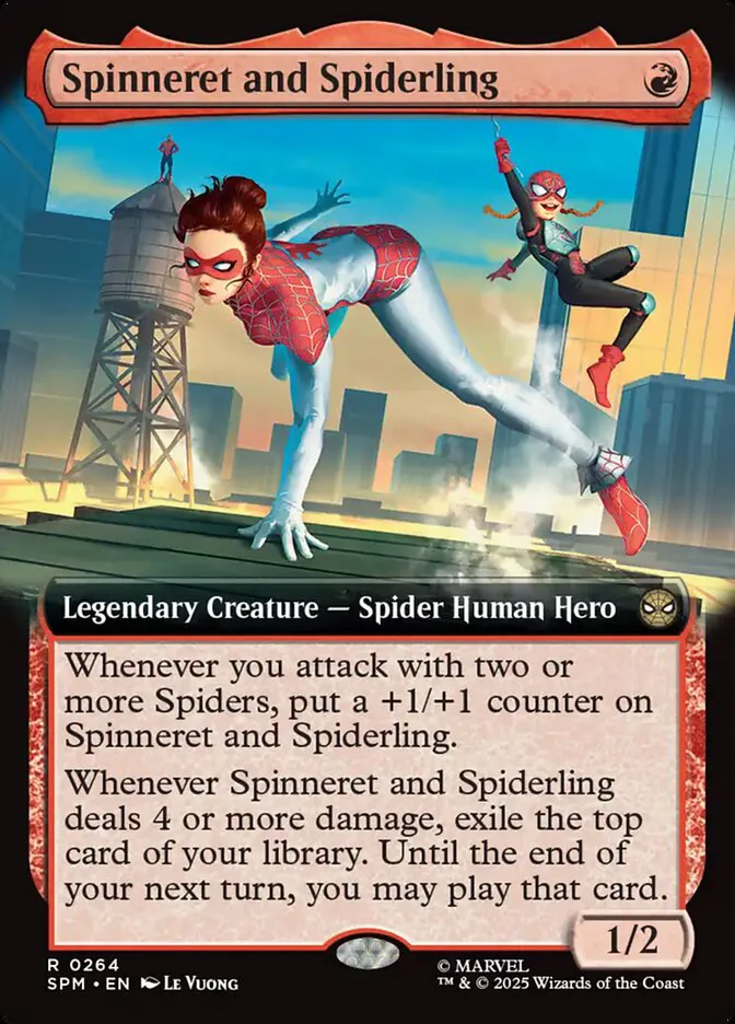 Spinneret and Spiderling