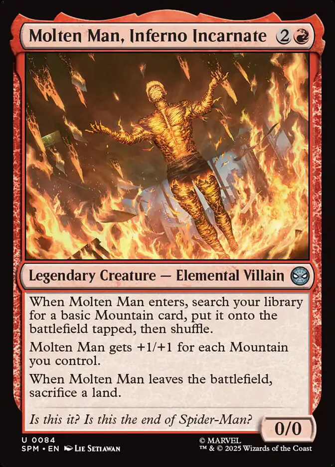 Molten Man, Inferno Incarnate image 2