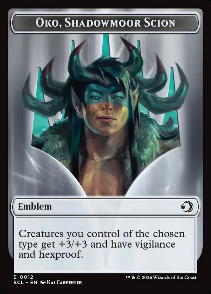 Oko, Shadowmoor Scion Emblem