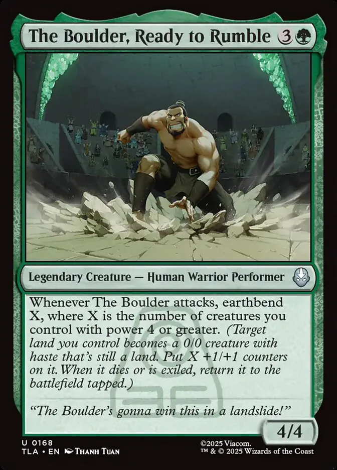 The Boulder, Ready to Rumble