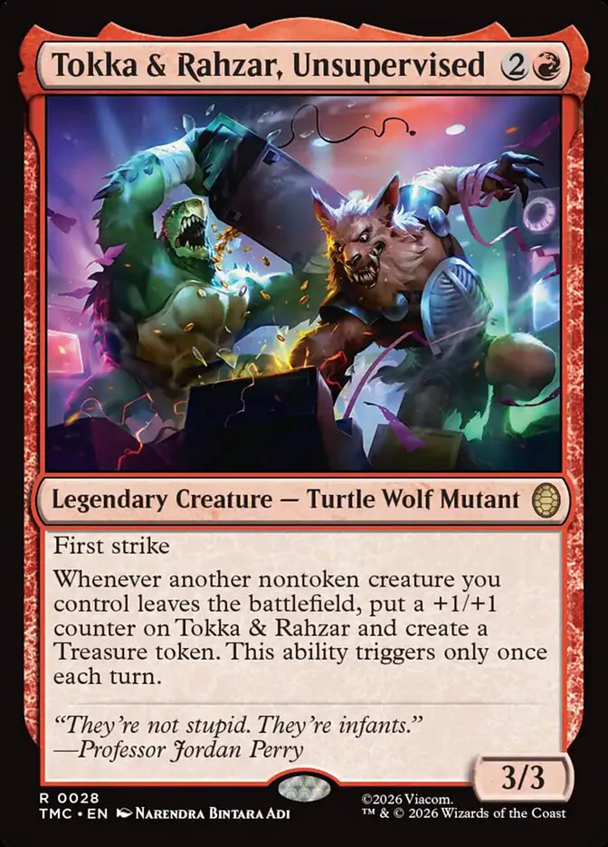 Tokka & Rahzar, Unsupervised