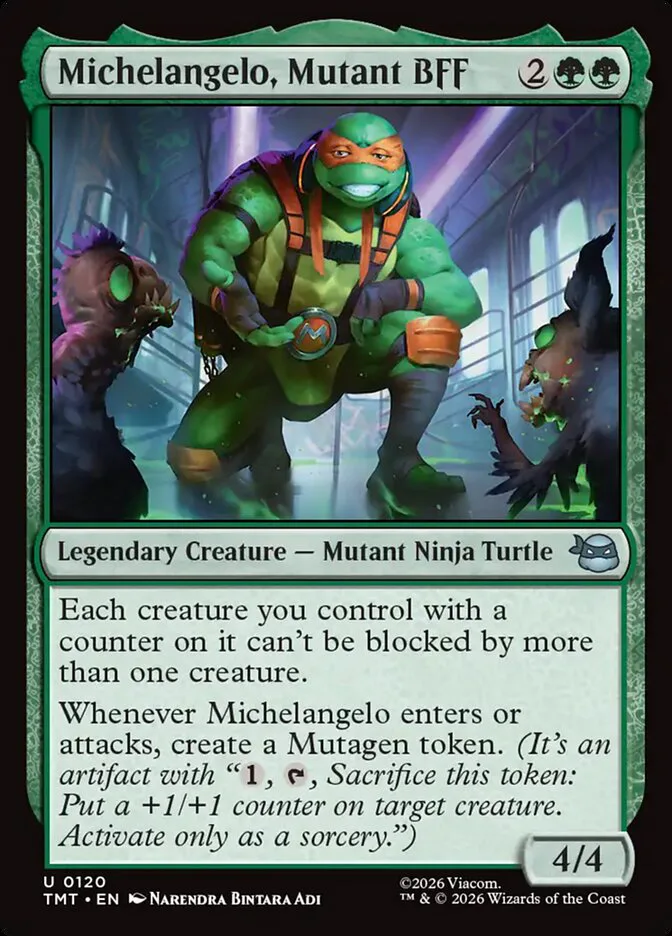 Michelangelo, Mutant BFF image 1