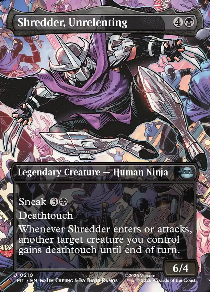 Shredder, Unrelenting image 2