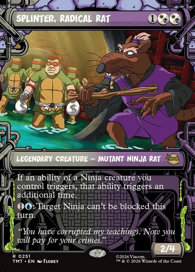 Splinter, Radical Rat image 2