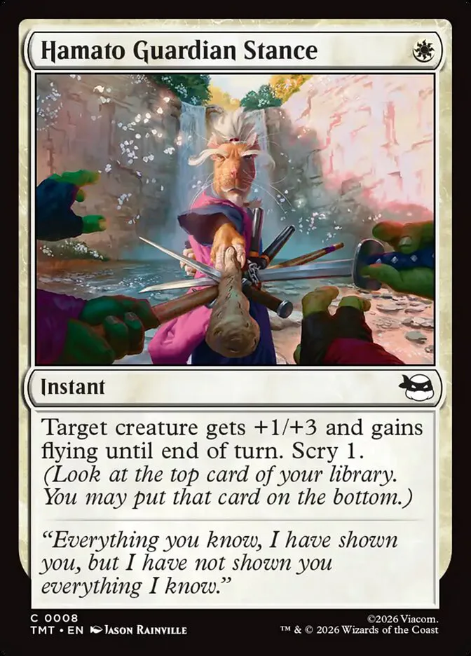 Hamato Guardian Stance