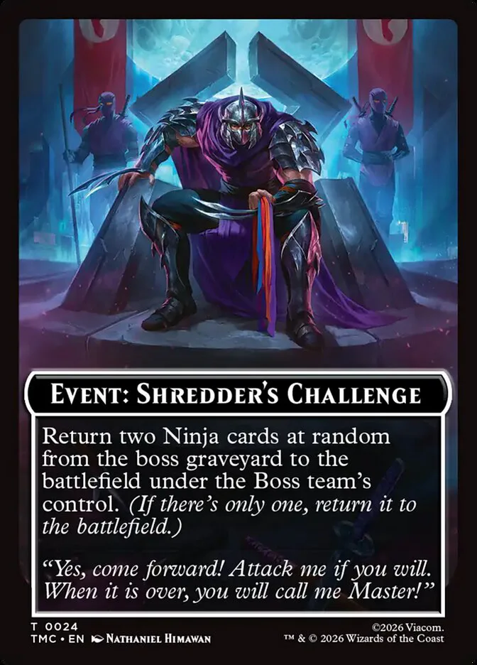Event: Shredder's Challenge