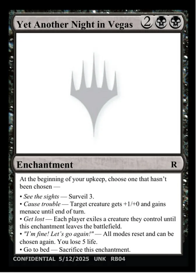 Yet Another Night in Vegas