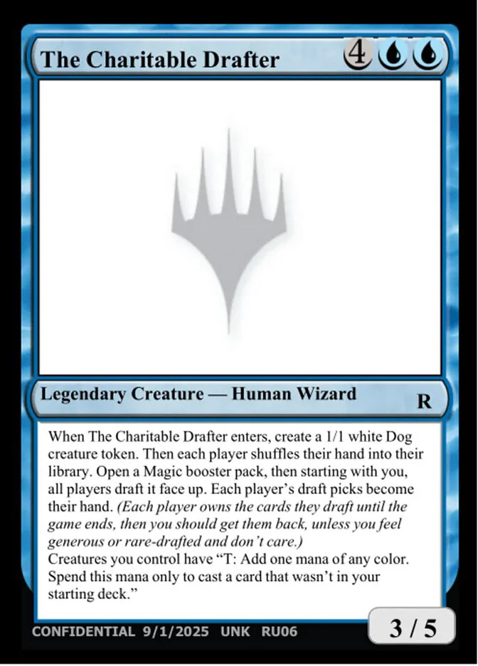 The Charitable Drafter