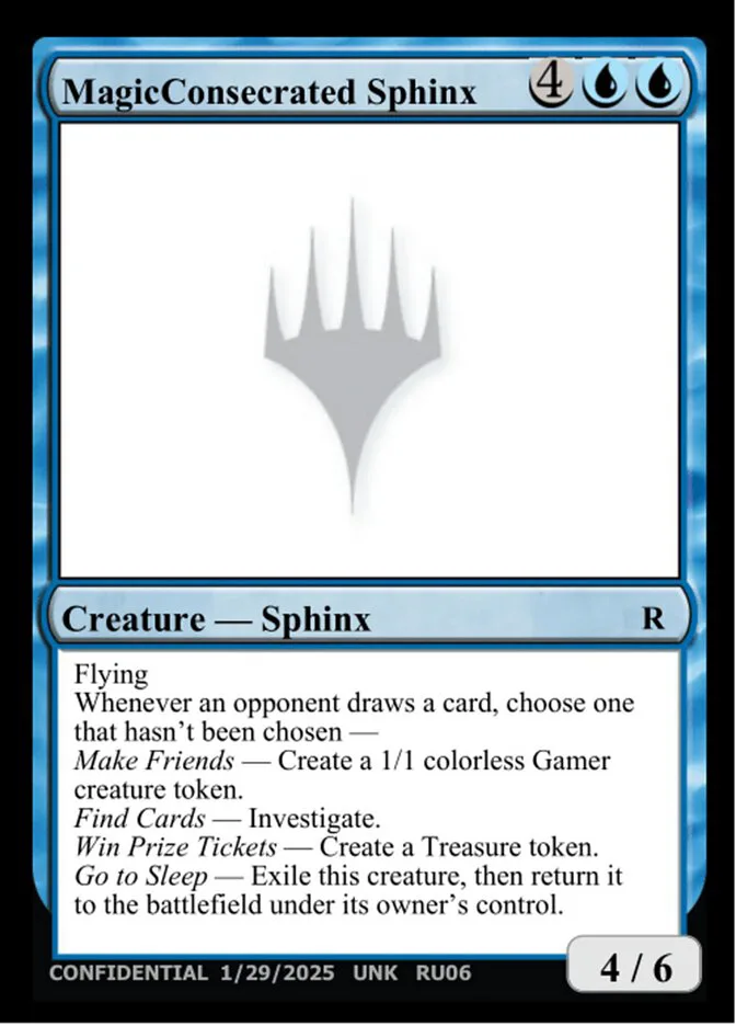 MagicConsecrated Sphinx