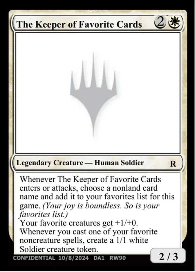 The Keeper of Favorite Cards image 2