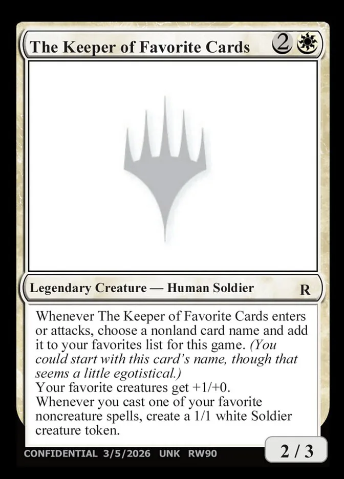 The Keeper of Favorite Cards image 5