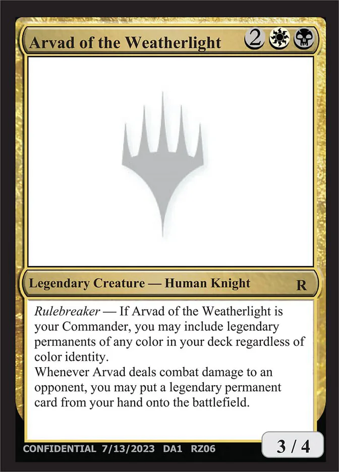 Arvad of the Weatherlight
