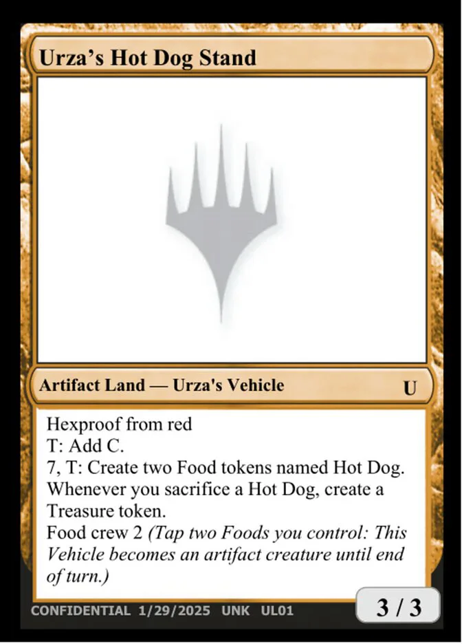 Urza's Hot Dog Stand